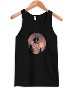Black Bleach Tank Top