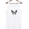 Black Butterfly Owl tank top
