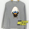 Black chicken sweatshirt