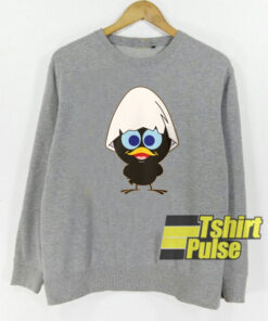 Black chicken sweatshirt