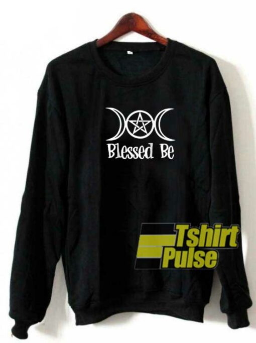 Blessed Be Triple Goddess sweatshirt