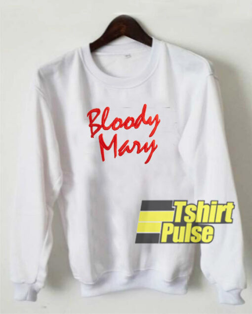 Bloody Mary Print sweatshirt