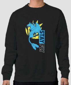 Blue Dragon Stay Fly Sweatshirt Cheap