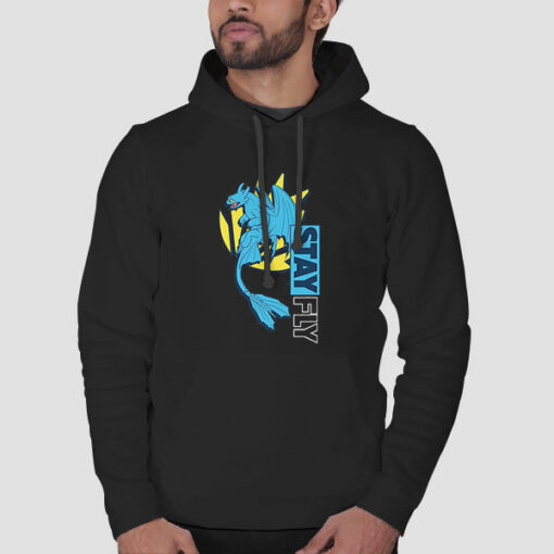 Blue Dragon Stay Fly Sweatshirt Cheap