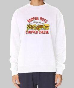 Bodega Boys Merch Chopped Cheese Sweatshirt Cheap Bodega Boys Merch Chopped Cheese Sweatshirt Cheap