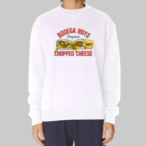 Bodega Boys Merch Chopped Cheese Sweatshirt Cheap