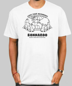 Bonnaroo Merch Love Your Neighbors Camp Sweatshirt Cheap 3