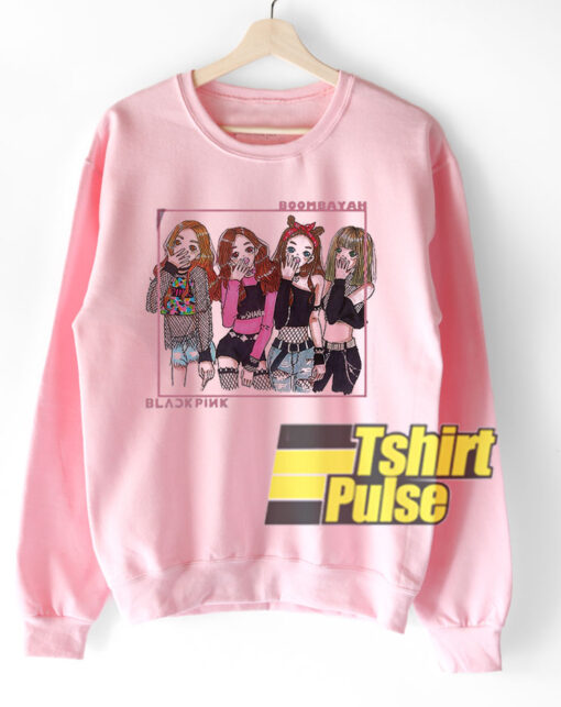 Boombayah Black Pink Art sweatshirt