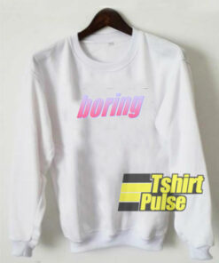 Boring Art Letter sweatshirt