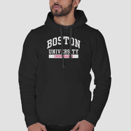 Boston University Merch Cheerleading Sweatshirt Cheap