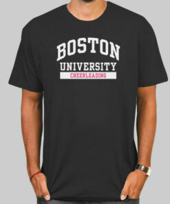 Boston University Merch Cheerleading Sweatshirt Cheap 3