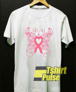 Breast Cancer Butterfly shirt