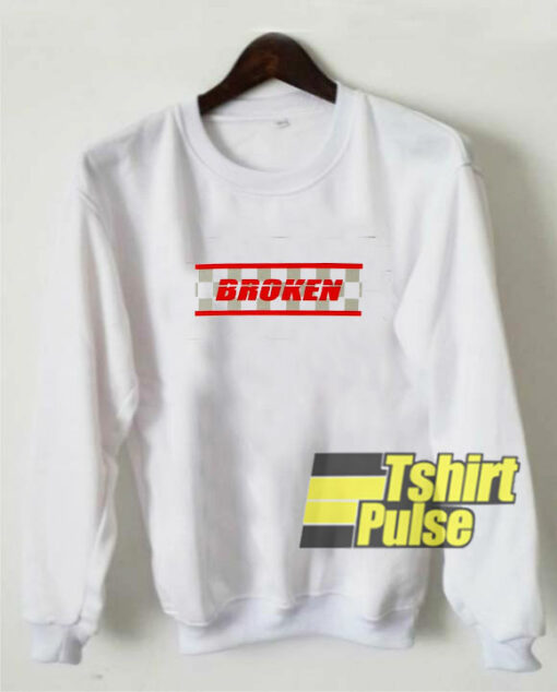 Broken BP Racing sweatshirt