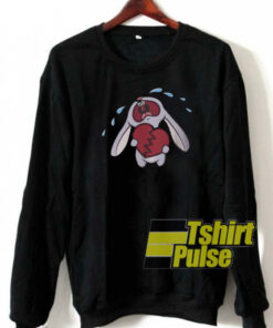 Broken Hearted Bunny sweatshirt