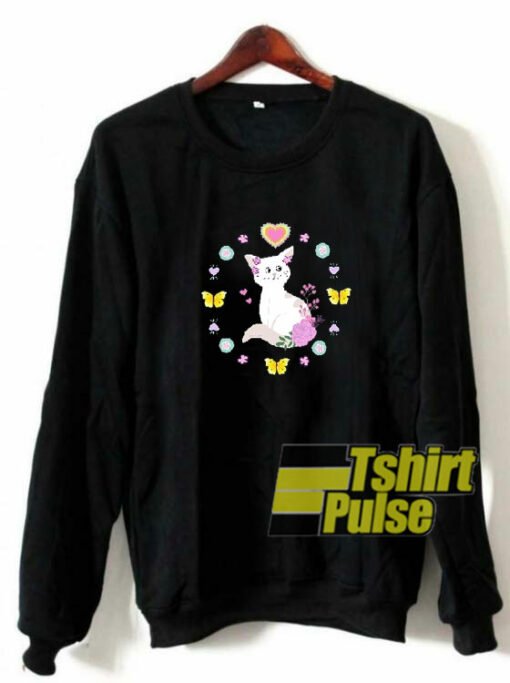 Butterfly Kitty Kokoneko sweatshirt