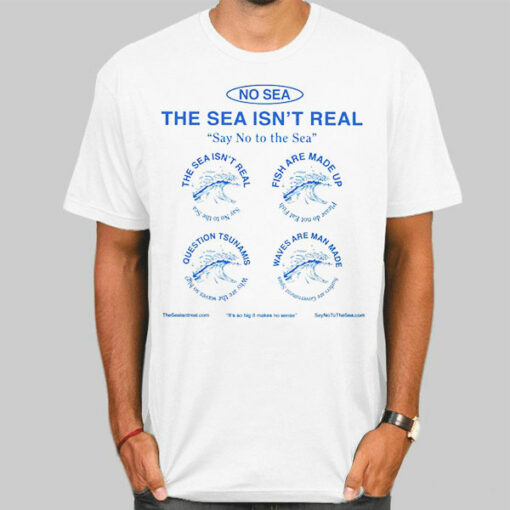 By the Sea Merch Say No the Sea Shirt Cheap