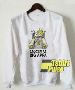 Call Me Big Appa Retro sweatshirt
