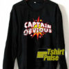 Captain Obvious Letter sweatshirt