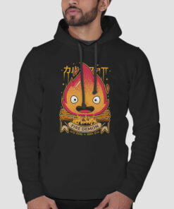 Cartoon Est 2004 Demon Fire Hoodie Cheap