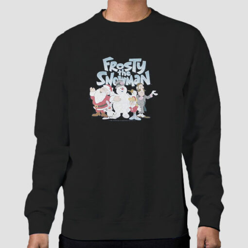 Cartoon Frosty the Snowman Sweatshirt Cheap