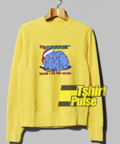 Christmas Cat Ate The Mouse sweatshirt