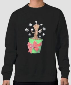 Christmas Galaxy Greeting Groot Sweatshirt Cheap 4