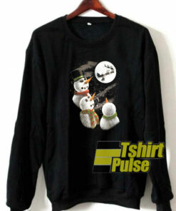 Christmas Snowman Graphic sweatshirt