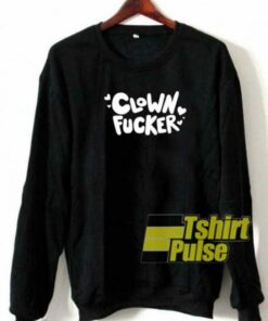 Clown Fucker Heart sweatshirt