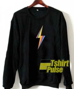 Colorful Lightning Bolt Retro sweatshirt 1