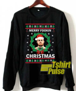 Conor Mcgregor Merry Fookin Christmas sweatshirt