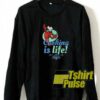 Cooking Is Life Meme sweatshirt