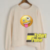 Crazy Face Emoji sweatshirt