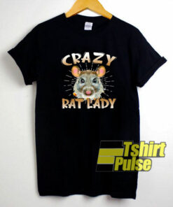 Crazy Rat Lady t-shirt for men and women tshirt