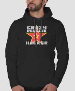 Crazy Russian Hacker Merch Double Stars Sweatshirt Cheap