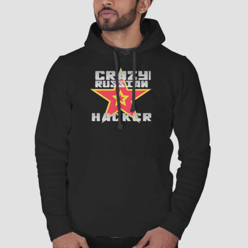 Crazy Russian Hacker Merch Double Stars Sweatshirt Cheap