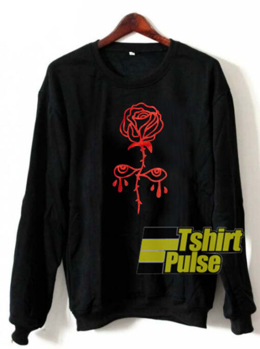 Crying Rose sweatshirt