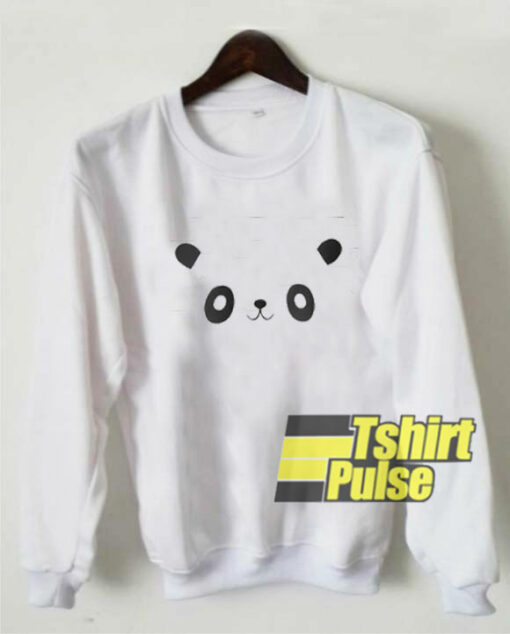 Cute Face Panda sweatshirt