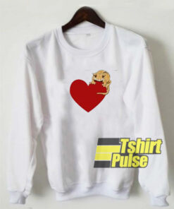 Cute Gecko Love sweatshirt