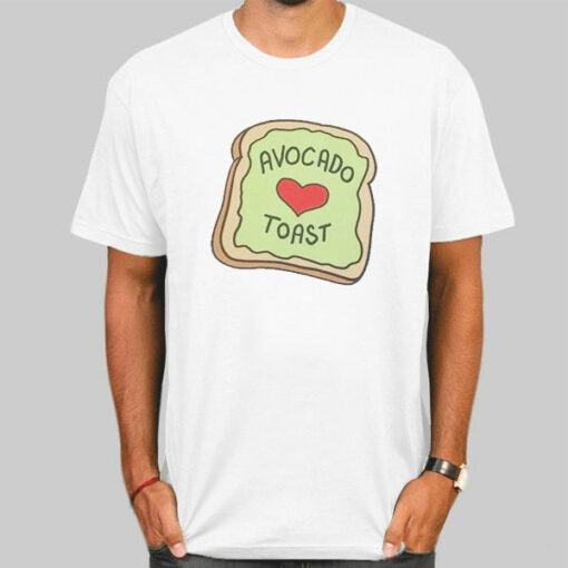 Cute Graphic Toast Avocado Sweatshirt Cheap