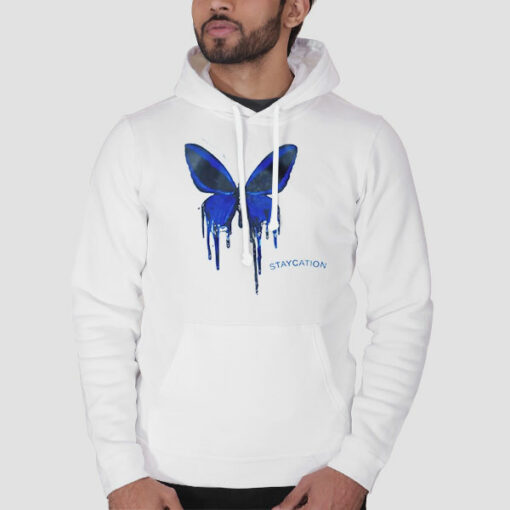 Cute Staycation Butterfly Sweatshirt Cheap