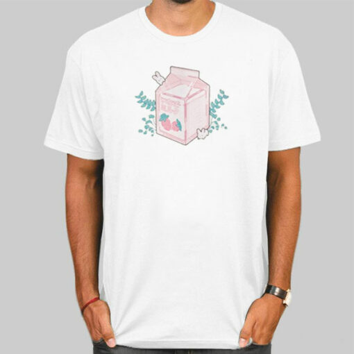 Cute Strawberry Milk Carton Sweatshirt Cheap