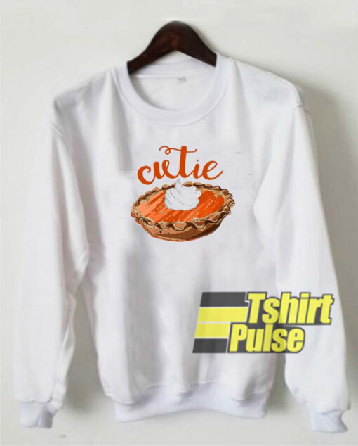 Cutie Pie Fall Raglan sweatshirt