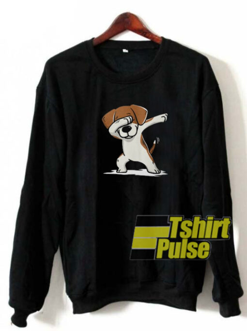 Dabbing Beagle Funny sweatshirt