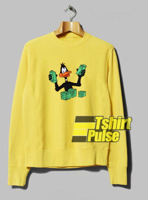 Daffy Duck Money sweatshirt Cheap Limited 01