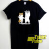 Dancing Dogs Print t-shirt for men and women tshirt
