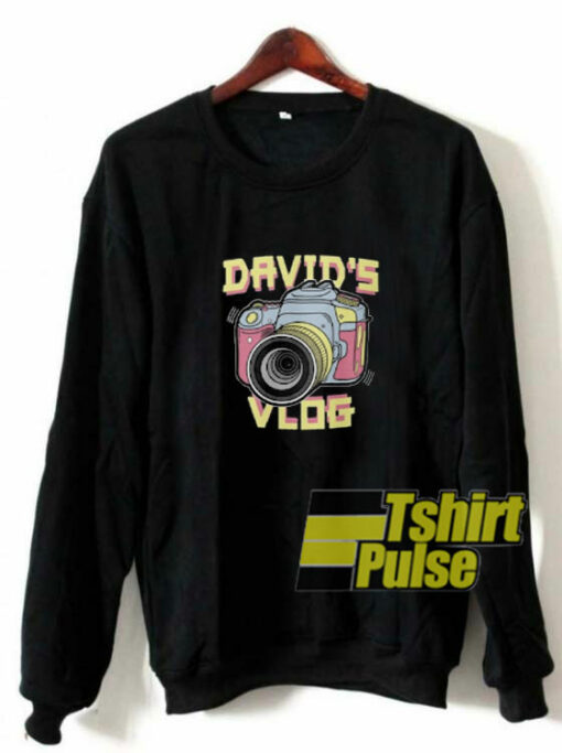 David’s Vlog Retro sweatshirt