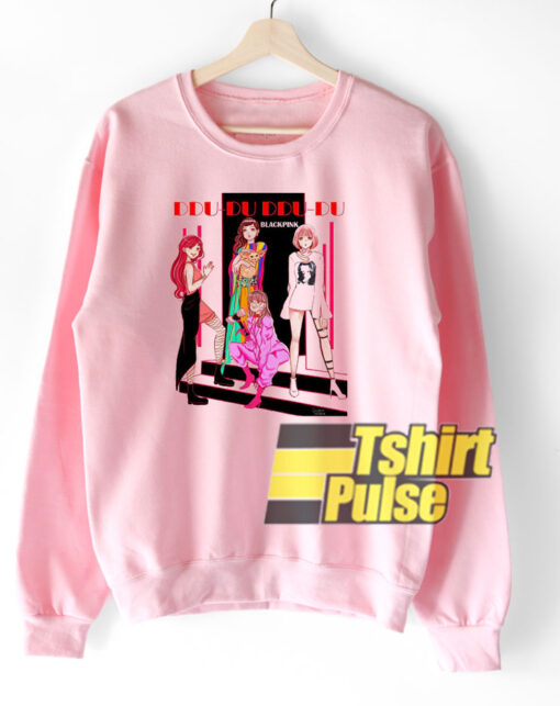 Ddu-Du Ddu-Du Black Pink sweatshirt