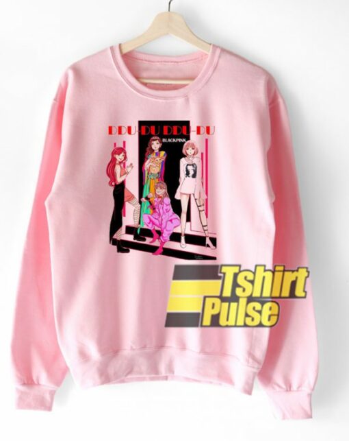 Ddu-Du Ddu-Du Black Pink sweatshirt