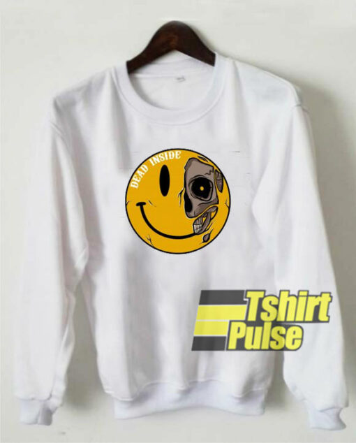 Dead Inside Emoji sweatshirt