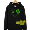 Deaf Pride Heart Irish hooded sweatshirt clothing unisex hoodie